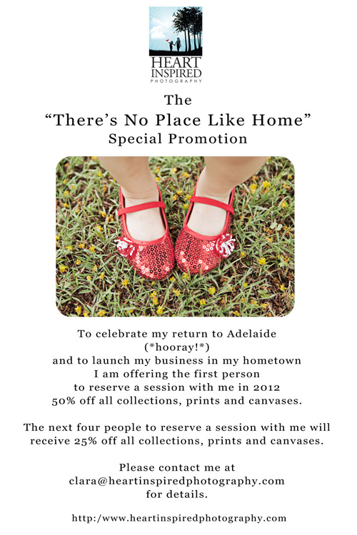 There's No Place Like Home Promotion-b-web